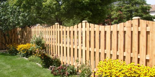 Wood Privacy Fence
